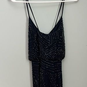 Adrianna Papell bridesmaid gown